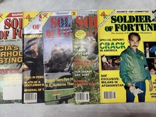 Lot Of Vintage Soldier Of Fortune SoF Magazines 1980s 1990s 2000s picture