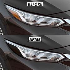 FOR 20-25 Nissan Sentra Headlight Side Marker SMOKE Precut Vinyl Tint Overlays picture