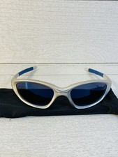 Oakley Twenty XX FMJ 5.56 Frame Ice Iridium Lens Blue Icons Ear Logo 04-281 RARE picture