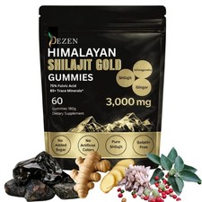 Organic Himalayan Shilajit Gummies 3000mg for Energy & Wellness Supplements picture