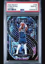 2024 Panini Select #148 Kyrie Irving Cosmic PSA 10 POP 1❗️ picture