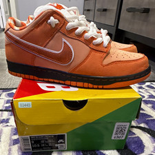 Nike SB Dunk Low Orange Skateboarding Shoes US 9 Medium (D, M) picture
