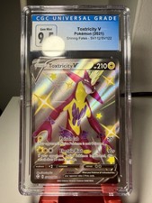 Toxtricity V 2021 Pokemon Shining Fates English CGC 9.5 picture