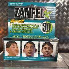 Zanfel Poison Ivy Oak Sumac Dual Action Itch Relief Wash NIB 1oz Tube 12/2030 picture