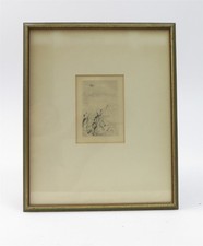 1892 Pierre-Auguste Renoir Etching Sur la plage / On the Beach 12.75