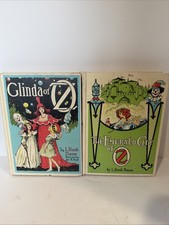 Vintage 1910-1920 Wizard of Oz Books By L. Frank Baum- Set Of 2 picture