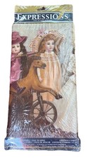 Vintage Expressions Waller Paper Borders Antique Doll Pattern 5yds #SB10103B NOS picture