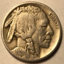 FINE 1921 Buffalo Nickel Nice Sharp Date = picture