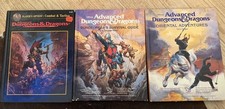 Lot of 3 Advanced Dungeons & Dragons TSR Books – Vintage AD&D  picture