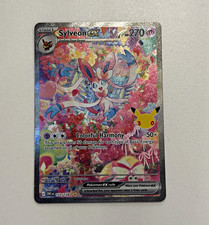 Sylveon ex 153/128 Sv: Scarlet & Violet 151 Hyper Rare Full Art Holo Eng picture