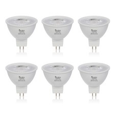 [6 Pack] LED MR16 5W 12V 35W 50W Halogen Replacement Bulbs GU5.3 Bi-Pin 2700K picture