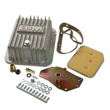 B&M Cast Aluminum Deep Transmission Pan Ford C4 picture