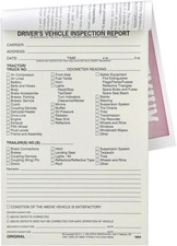 J. J. Keller Detailed Driver'S Vehicle Inspection Report Book, 10 Pack picture