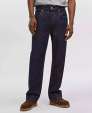 MODE OF ONE Jeans Mens Size 30x32 Blue Dark Wash Straight Fit in Roosevelt picture