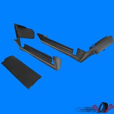 For 1980-1985 Cadillac Seville 3 Pcs Rear Bumper Filler Black Fiberglass NEW picture