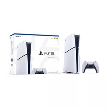 Sony PlayStation 5 Slim 1TB Console, White picture