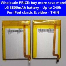 LG 3800mAh Battery Upgrade Replacement for iPod Classic 6 7th Video 5th Thin Lot picture