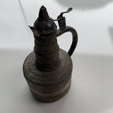Old Antique Rare Big Dallah Coffee Pot Saudi Yemen picture