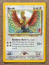 Pokemon Ho-oh 18/64 Neo Revelation Unlimited Rare Regular English 90 HP picture