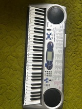 Casio LK-43 61-Key Lighted Keys Keyboard With Manual Holder - Tested Working picture