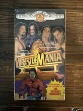 WWF Wrestlemania 12 VHS Brand New Sealed WWE Rare picture