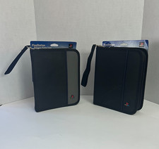 Vintage PlayStation Official 16 Disc CD Game Case Binder Holder Organizer PS1 PS picture