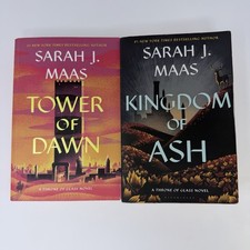 Sarah Maas Throne Of Glass Series / Tower Of Dawn And Kingdom Of Ash Paperback picture