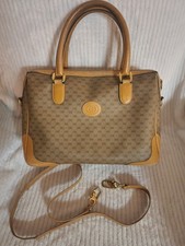 Vintage Gucci Micro GG Monogram 2-Way Boston Bag, Removable Strap See Condition picture