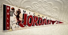 Vintage Michael Jordan Pendant Sticker Chicago Bulls #23 Collectible RARE Read picture