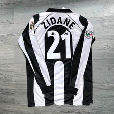 Zidane #21 Juventus 1997/98 Retro Home Shirt (S-XXL) picture