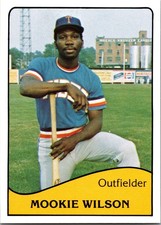 Mookie Wilson 1979 TCMA Tidewater Tides Rookie Tidewater Tides picture