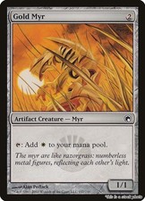 Gold Myr Foil [SOM - 157] Common NM picture
