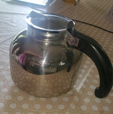 vintage Nicro stainless steel tea pot picture