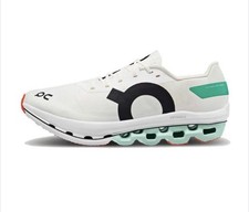 New In Box On Cloud Cloudboom Echo Mens 12 Marathon Running Shoes White And Mint picture