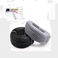 UL2547 Black & Gray Multicore Signal Cable Wire 4 Core 300V/18 20 22 24 26 28AWG picture