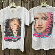 Hilary Duff Tour 2004 Vintage Pop Concert Tee picture