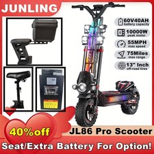 10000W NFC 55MPH 75Miless Adults Electric Scooter 13
