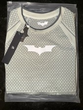 YoungLA Batman Dark Knight Trilogy Compression Gym Tee 4259 | Off-White | Medium picture