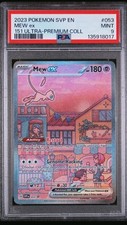 2023 POKEMON SVP EN-SV BLACK STAR PROMO 151 ULTRA-PREM COLL #053 MEW EX PSA 9 picture