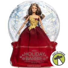 2016 Holiday Barbie Doll Brunette The Peace Hope Love Collection Mattel DRD25 picture