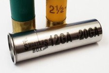 12GA to 20GA Shotgun Adapter - Stainless Steel -  picture