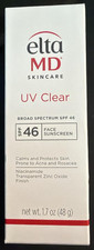 Elta MD UV Clear Broad-Spectrum Facial Sunscreen SPF46 1.7oz Exp 5/2028 New Box picture