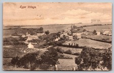 Eype Village Dorset England Hine Bros Vintage Divided Back Postcard Unposted picture