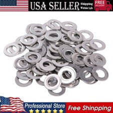 660 Pieces of 304 Stainless Steel Washers Flat Washer Assortment Set Kit 6 Sizes picture