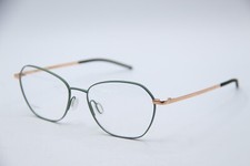 NEW ORGREEN BITTER SWEET 1373 GREEN GOLD AUTHENTIC DESIGNER EYEGLASSES 53-16 picture
