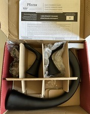 Pfister Weller Roman Bathtub Faucet 2 Handle, 3 Hole Matte Black Finish RT65WRB picture