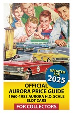 2025 Official Aurora Price Guide 1960-1983 Slot Cars for Collectors(5.5 by 8.5) picture