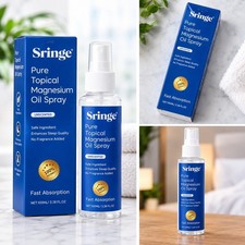 SRINGE PURE TOPICAL MAGNESIUM OIL SPRAY 3.3 FL OZ - NEW IN BOX picture
