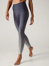 Athleta, Ombre Black/Gray Legging Sz M picture
