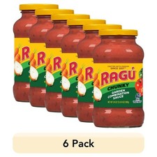 (6 pack) RAGU Chunky Garden Combination Vegetable Pasta Sauce, 24 oz picture